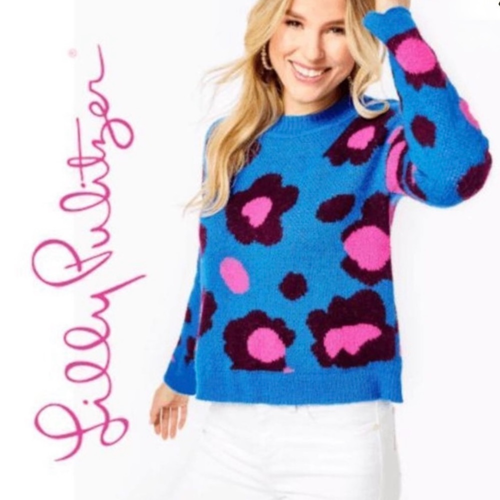 Lilly Pulitzer Vibrant Floral Sweater